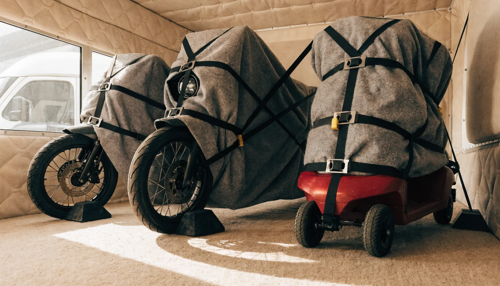 Fahrzeugtransporte – Motorräder, Roller & Krankenfahrstühle